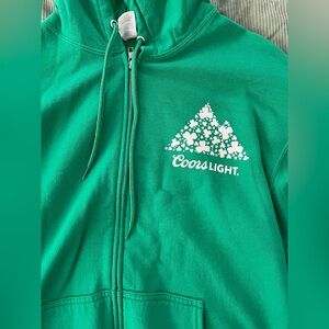 Coors Light zip up